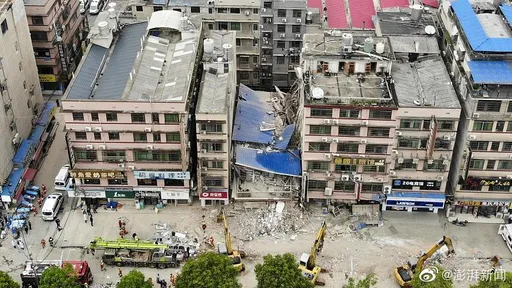 湖南豆腐渣违建倒塌压死54人 事隔一年公布报告严惩官员