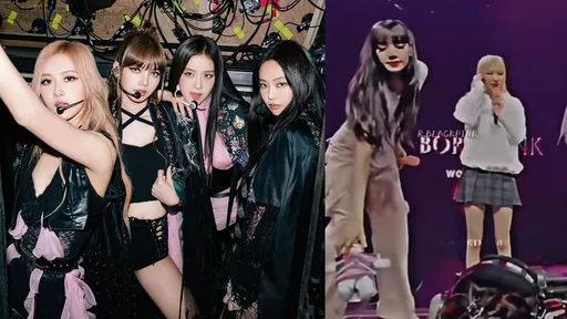 BLACKPINK粉絲演唱會丟玩偶「竟藏攝影機」 Lisa機警反應救了她