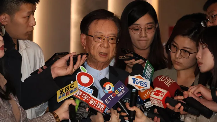 聯電榮譽副董事長宣明智作東辦「挺郭宴」。莊宗達攝