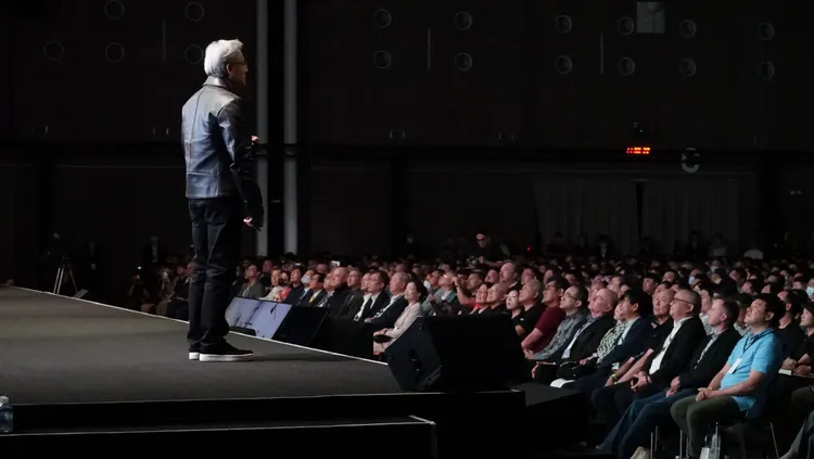 黃仁勳今日演講座無虛席。莊宗達攝