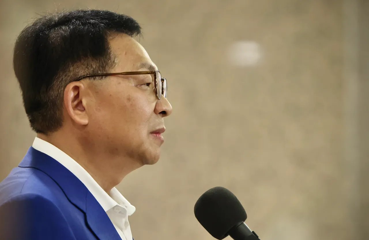 陳歐珀19日現身立法院說明跟詐騙主嫌的關係。資料照片/林林攝