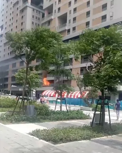 北市廣慈社會宅竄火舌 傳爆炸聲!警消緊急疏散30住戶