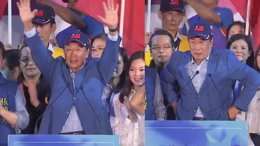 郭台銘「2分鐘講不出話」尷尬影片曝光 郭子乾狂救援!最後擠出這段話