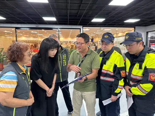 五股中興路、新五路口未淨空成塞車瓶頸　蔡淑君會勘決採科技執法「解套」