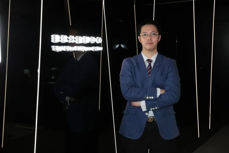 趙式隆自許將擔任台北的「技術長」。彭欣偉攝