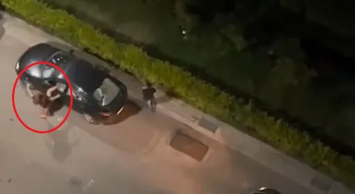 不滿男友未履行「同居義務」 台中29歲悍女撂人砸車