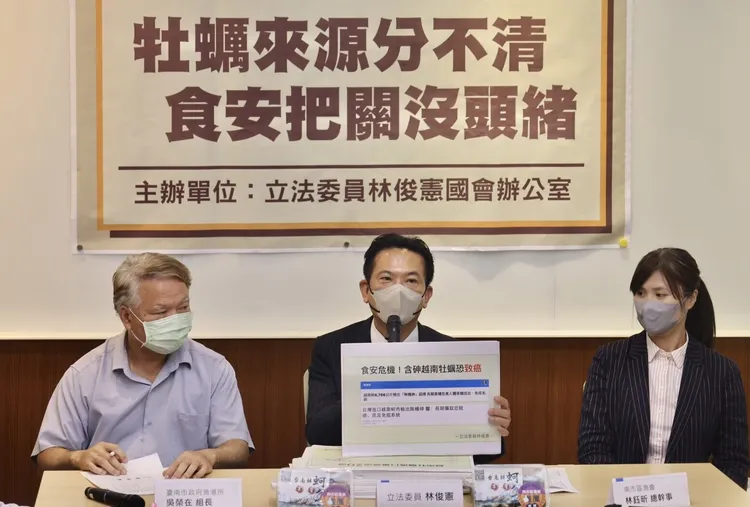 林俊憲要求中央地方合作，落實產地標示。資料照，林林攝