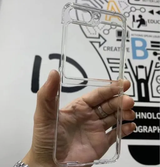 三星最新折叠机Z Flip 5外萤幕采文件夹设计　手机保护壳曝光