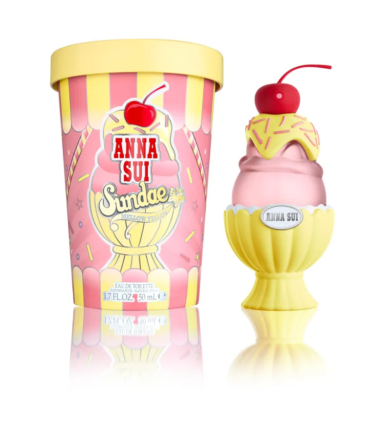 ANNA SUI果漾聖代淡香水#樂夏百香，50ml／2300元。品牌提供