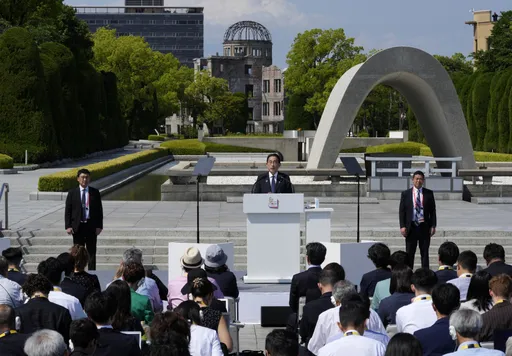 廣島G7峰會閉幕 日相岸田重申台海和平重要性