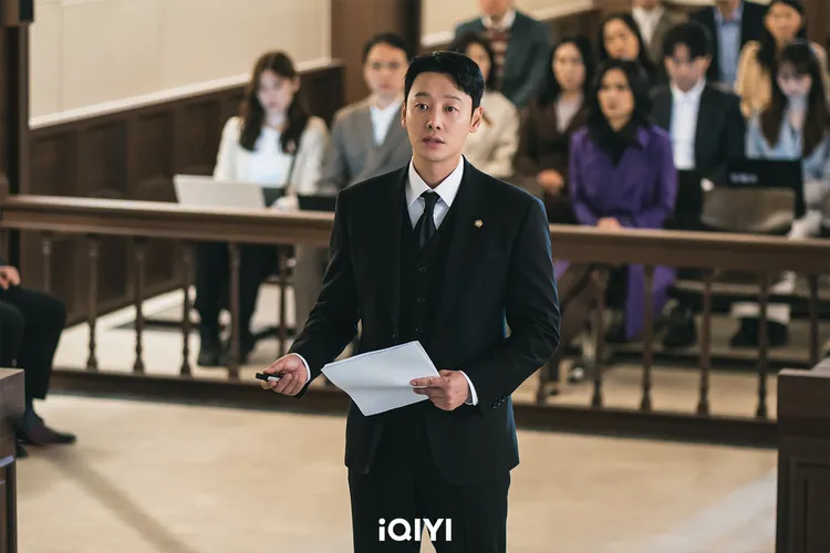 金東旭飾演同感能力很強的律師。愛奇藝國際站提供