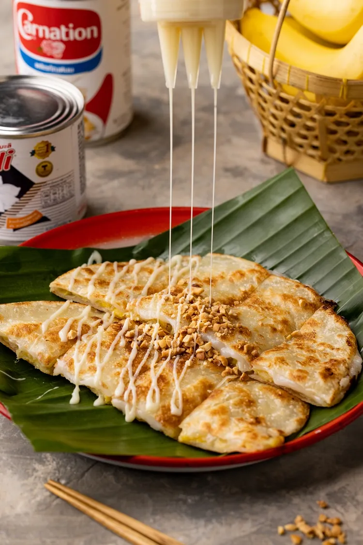 帕泰家-香蕉麻吉煎餅，售價188元。業者提供