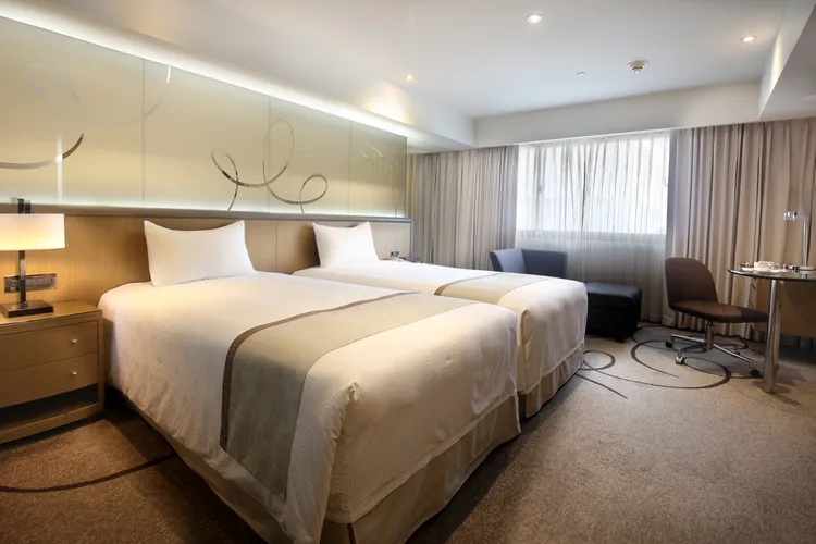 翰品酒店高雄雅緻客房。業者提供