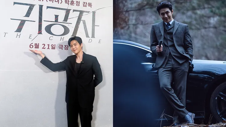 金宣虎最近在宣傳首部電影《貴公子》。翻攝金宣虎官方工作人員IG、車庫娛樂提供