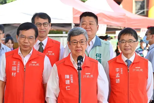 出席新北建設動土「搶票侯友宜」? 陳建仁這樣回應