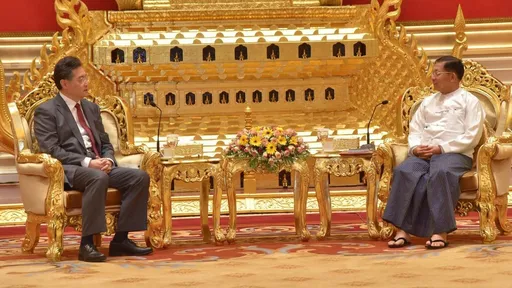 秦剛訪緬甸 要求嚴厲打擊網路詐騙解救中方人員