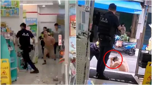警棍狂K「超商浩克」!律師界認執法過當 鄉民轟:讀書讀傻了