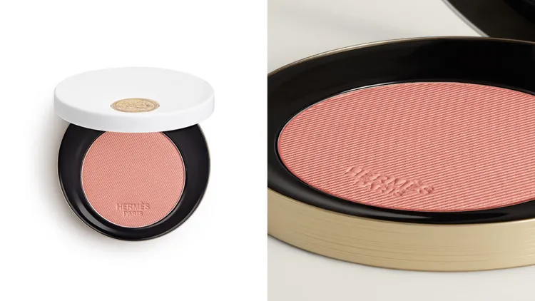 絲滑腮紅#35 Rose Doré，呈現高級的珊瑚粉金色，2700元。品牌提供