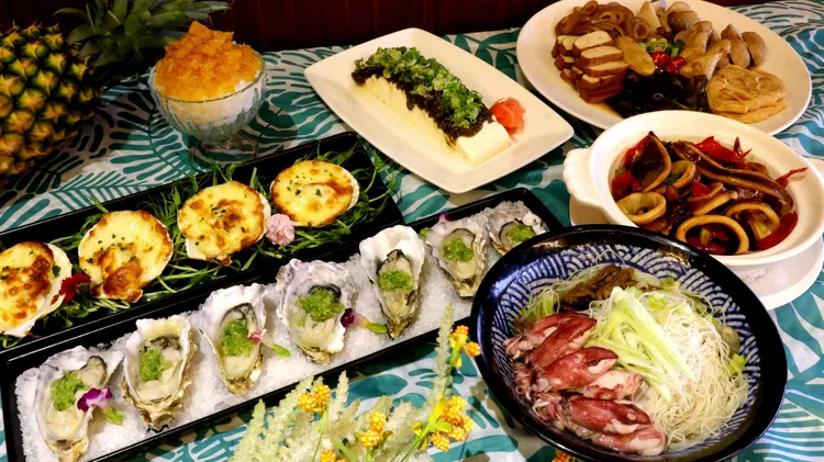 麗寶福容大飯店推出馬拉灣「台味酷浪季」經典台菜，搶攻饕客味蕾。麗寶提供