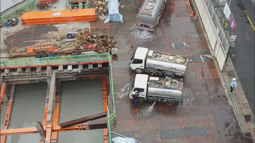 連續壁「包泥」釀禍! 信義區天坑修復進度曝