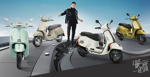 Vespa全新GTS 300黃牌旗艦登場 雙車型標配Keyless、液晶儀表