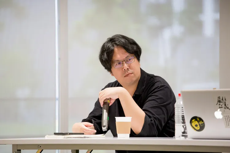 《無法離開的人》的歷史顧問林傳凱。國家影視聽中心提供