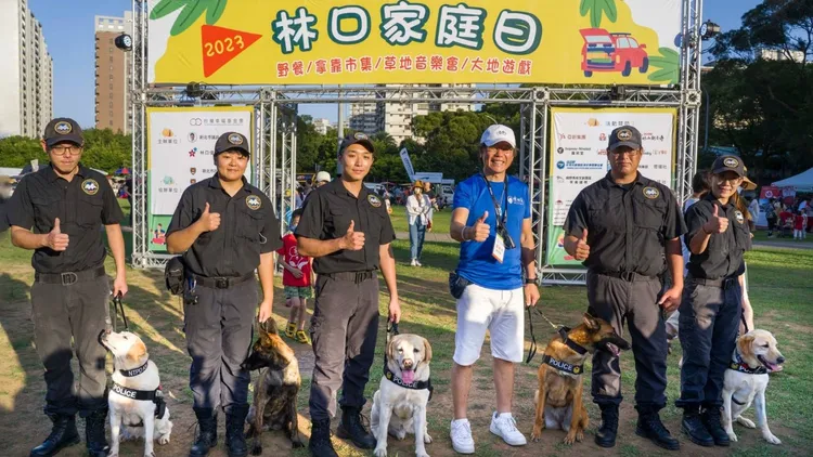 毛小孩也可以一起帶來玩。新北市議員陳明義提供