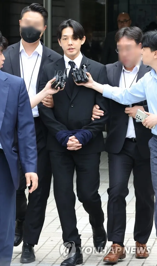 劉亞仁否認掩滅證據，開庭時能說的都說了。韓聯社