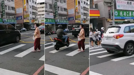 汽機車全不讓斑馬線行人「檢舉還沒用」 台中警搬出這理由
