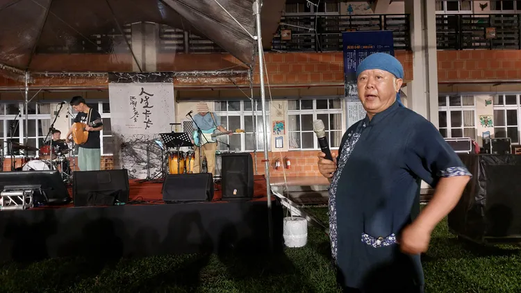 林生祥感謝蔡森泰是生命貴人。凃建豐攝