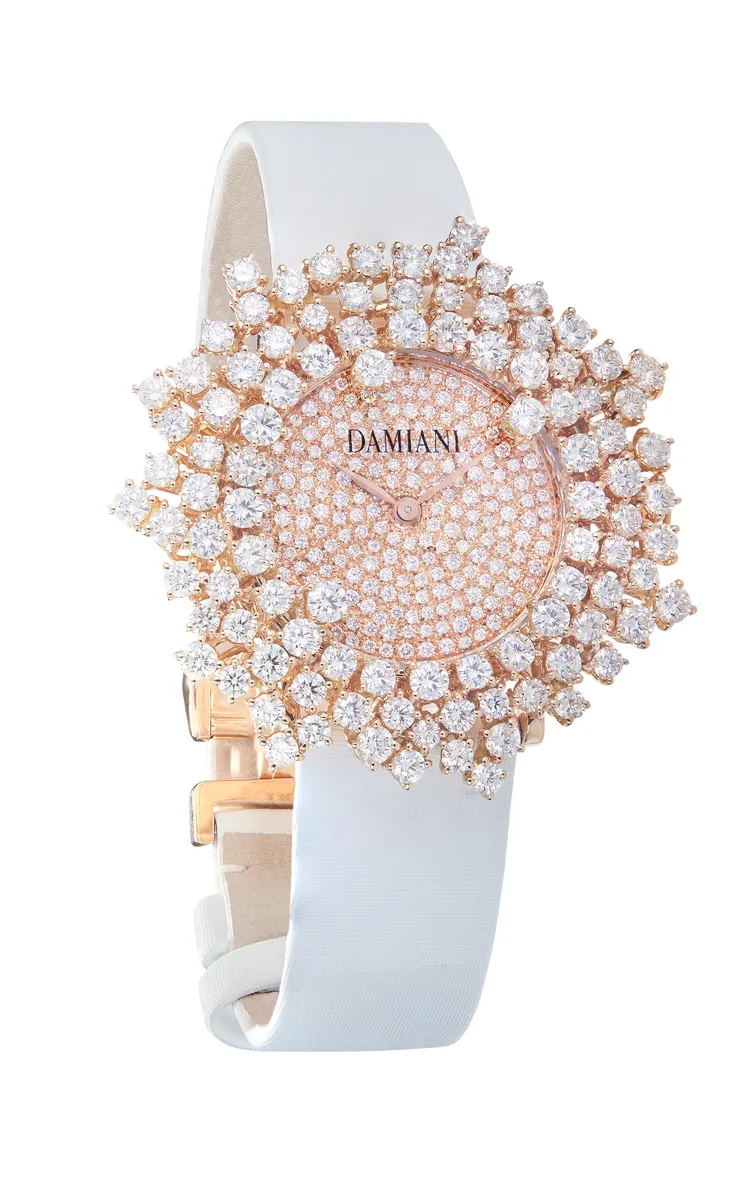 Mimosa玫瑰金鑽錶，160萬元。品牌提供