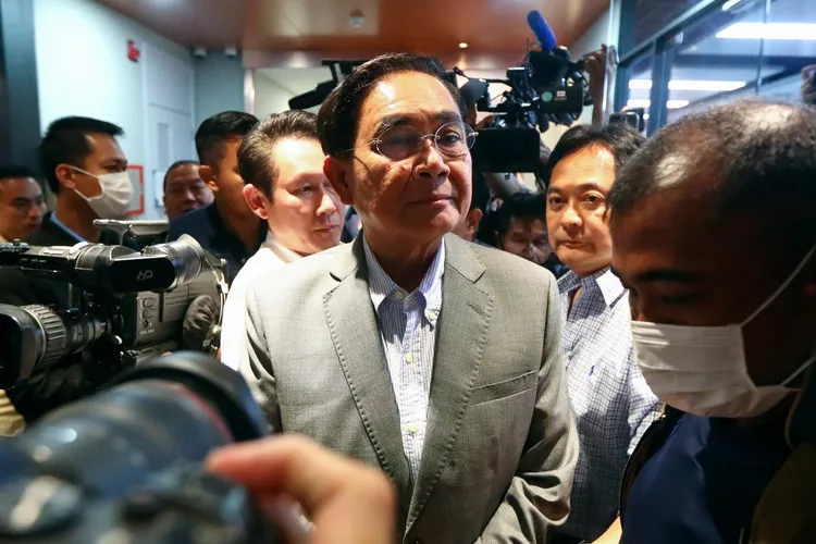 帕拉育在開票之夜表示尊重選舉結果。路透社