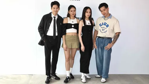 柯佳嬿套Samba當「鞋界扶龍王」 高爾宣遇9m88忙著「抄答案」