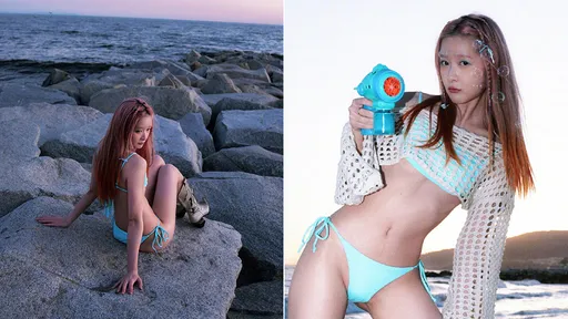 徐嬌比基尼解放遭酸發育不良 「我喜歡我的身體就大方給大家看」