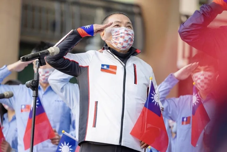 國民黨徵召新北市長侯友宜角逐2024年總統大選。翻攝自侯友宜IG