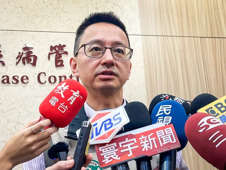 疾管署副署長羅一鈞。賴昀岫攝