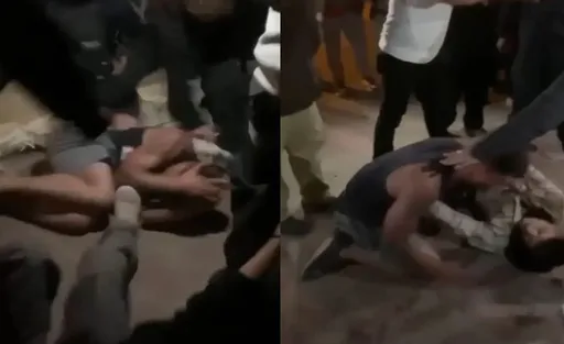 8+9不講武德!痛毆3名海軍陸戰隊 打到地上抱頭保命