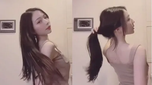 這個甩髮讓人凍未條！長髮妹性感扭動太迷人　網瘋狂重播