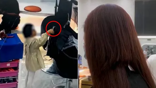 6歲女「亂剪」理髮店女客長髮變短髮 一刀讓媽媽賠了5萬元