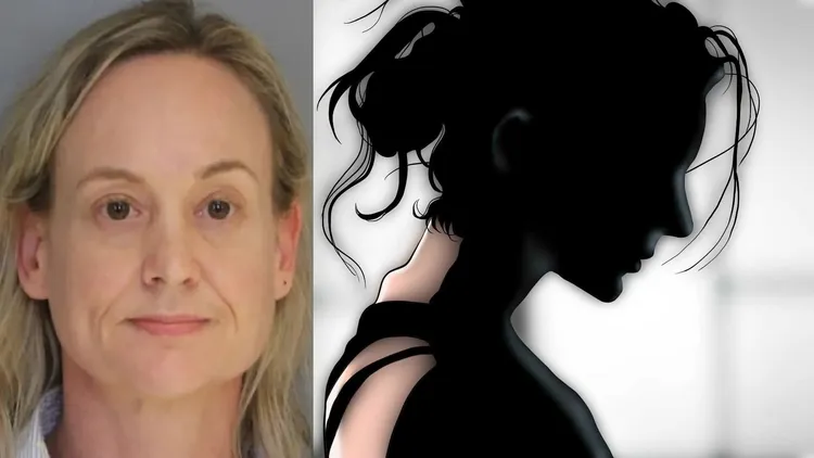 美國女狼師多年來遊走各校，幸賴當年受害幼童懂事後挺身檢舉，才被警方逮捕。合成畫面。翻攝Delaware State Police Department