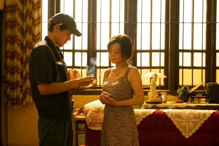 彭于晏、張艾嘉（右）首次合作。華映提供