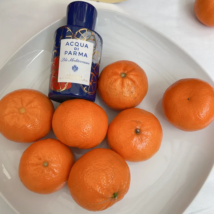 Acqua di Parma藍色地中海香橙限定版淡香水，100ml／6500元。張家玲攝