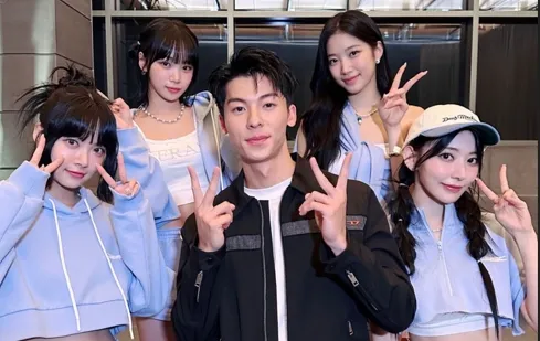 許光漢合體女團LE SSERAFIM熱舞 爆高顏值吸6萬人朝聖