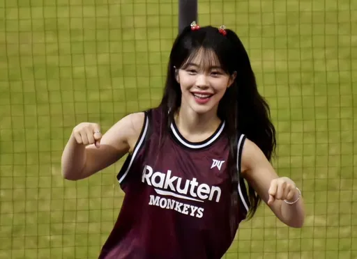 李多慧應援終於贏啦!廖健富再見2分砲 幫「勝利妖精」奪來台首勝