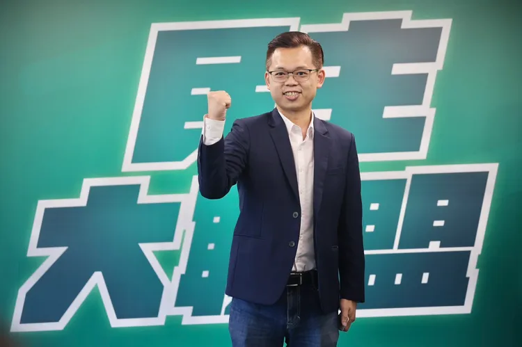 劉仁照在初選時的民調也贏過國民黨對手呂玉玲。林林攝