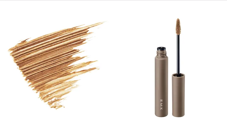 RMK立體眉采膏#01為帶有裸色感的黃棕色調，1200元。品牌提供