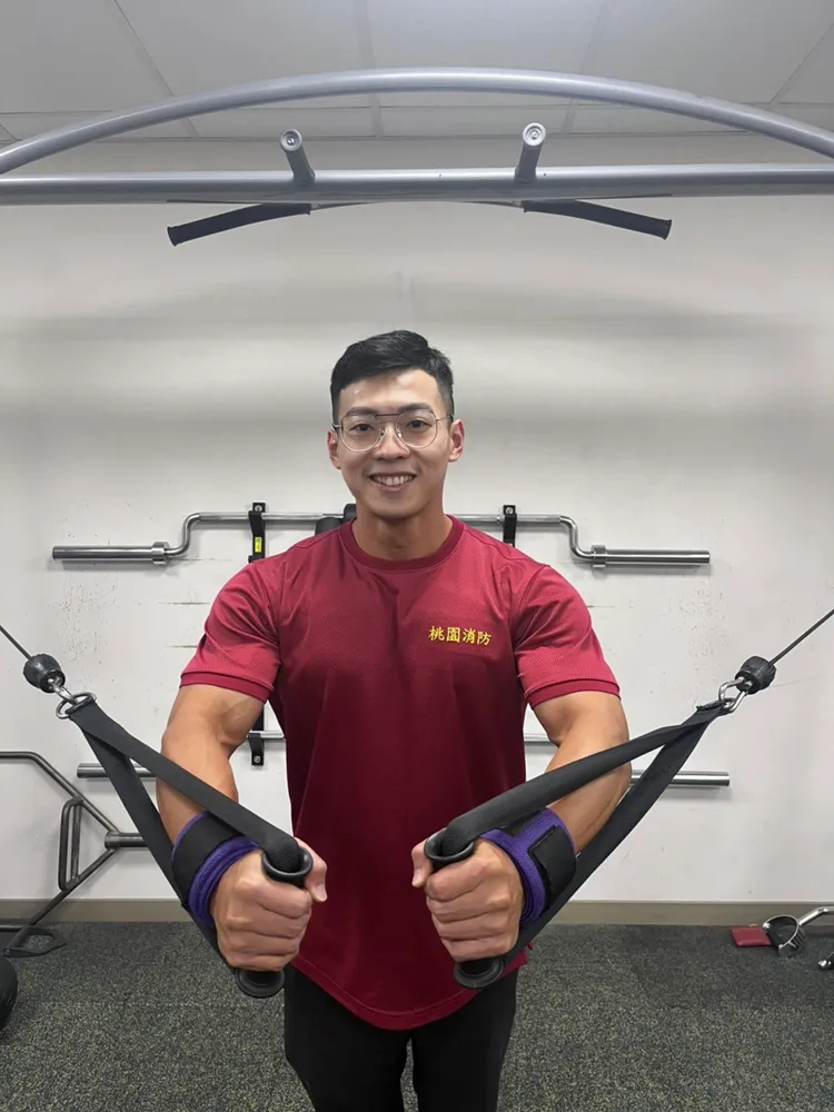 陳睿均。大湳消防分隊提供