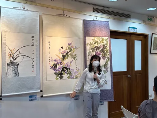 蘭陽新住民畫作聯展 葉明珠母女檔開創藝術「新」天地