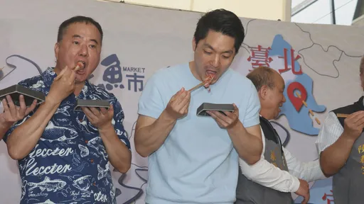「宜蘭女婿」樂當黑鮪魚推銷員 蔣萬安:團購享折扣