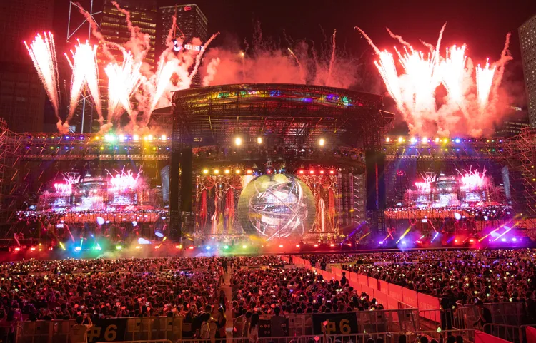 周杰倫演唱會舞台場景華麗。杰威爾提供